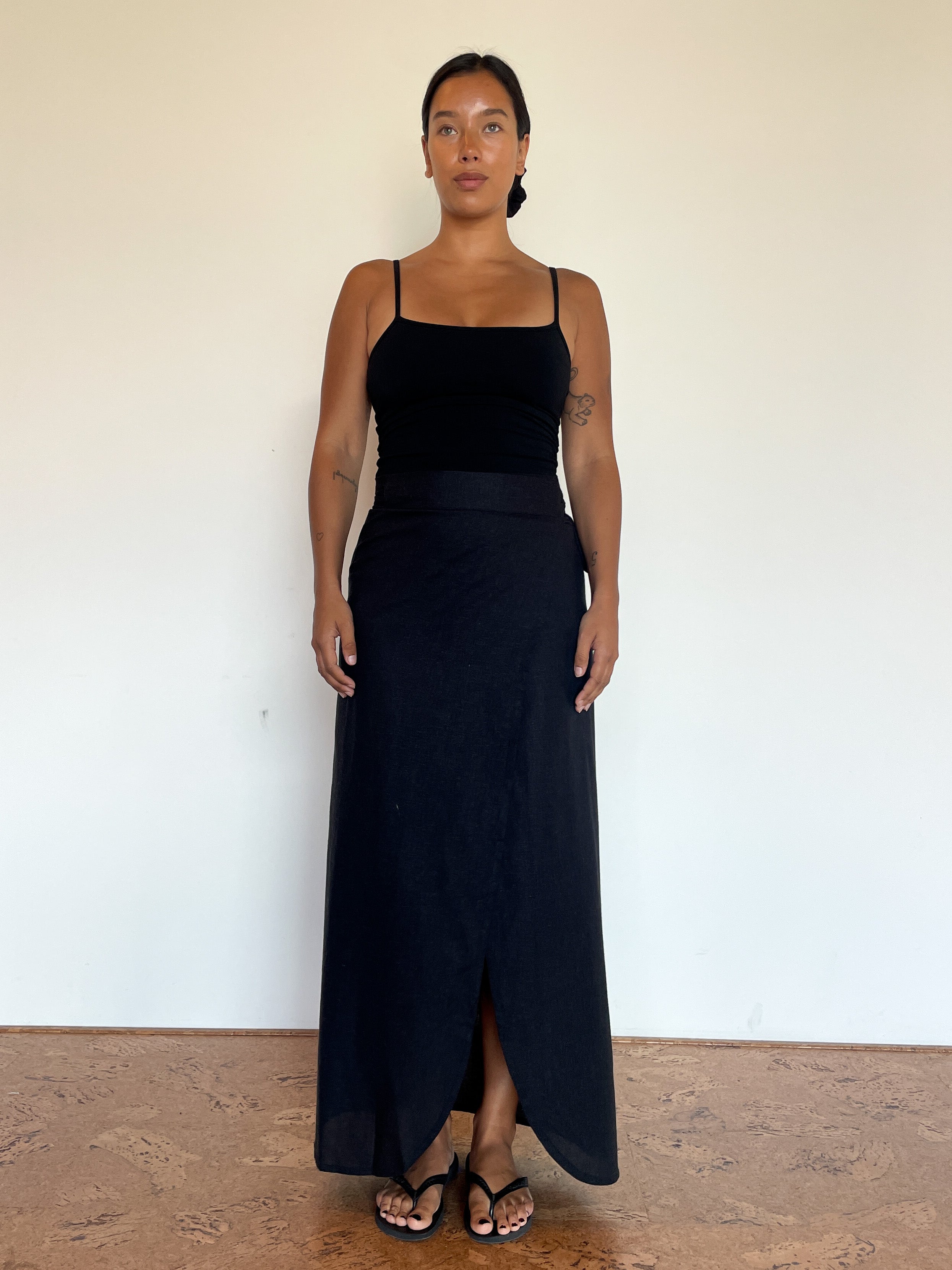 ultimate maxi skirt | black