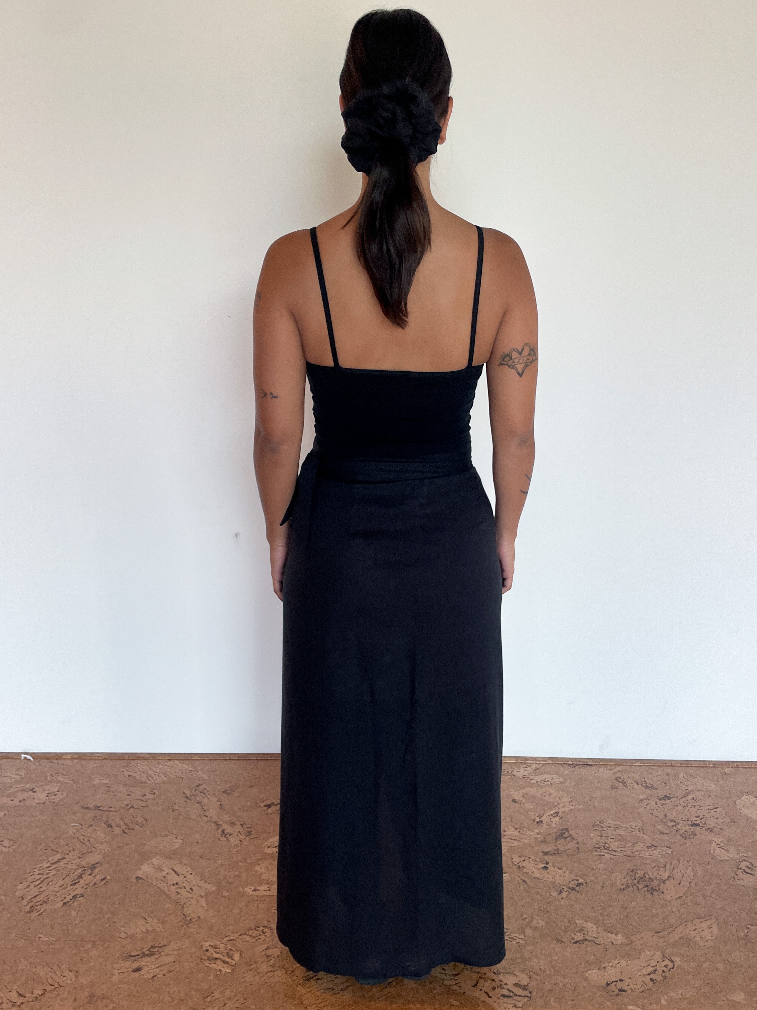 ultimate maxi skirt | black