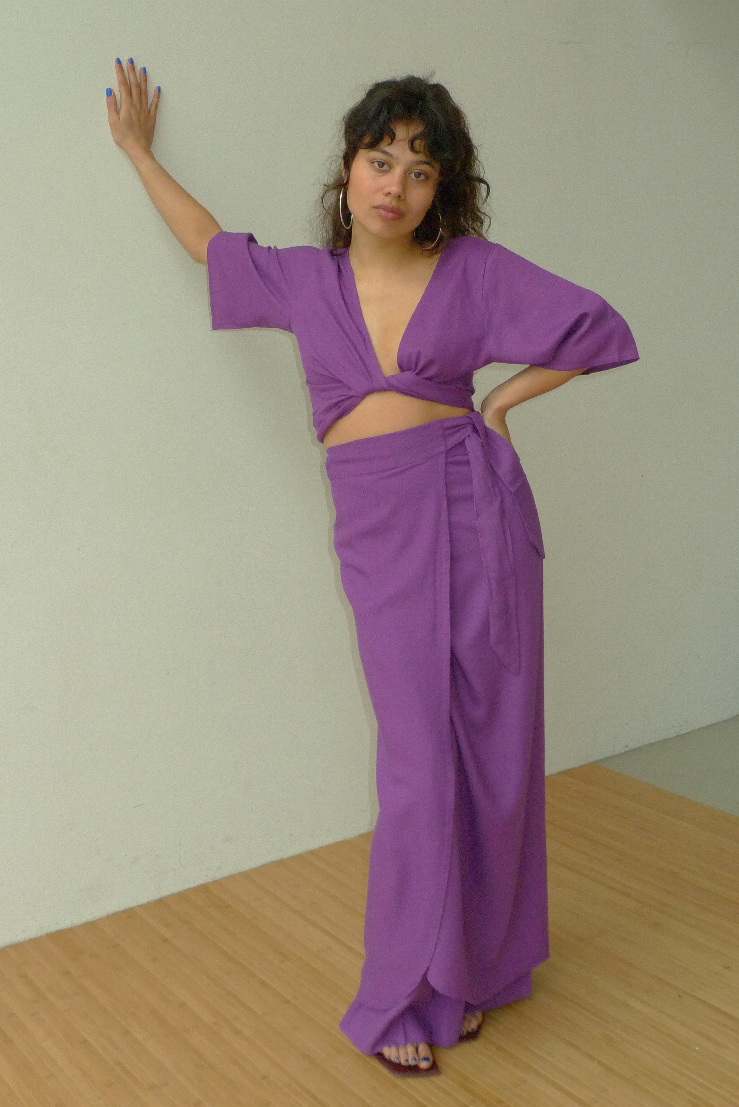 ultimate maxi skirt | ultra violet | last pieces