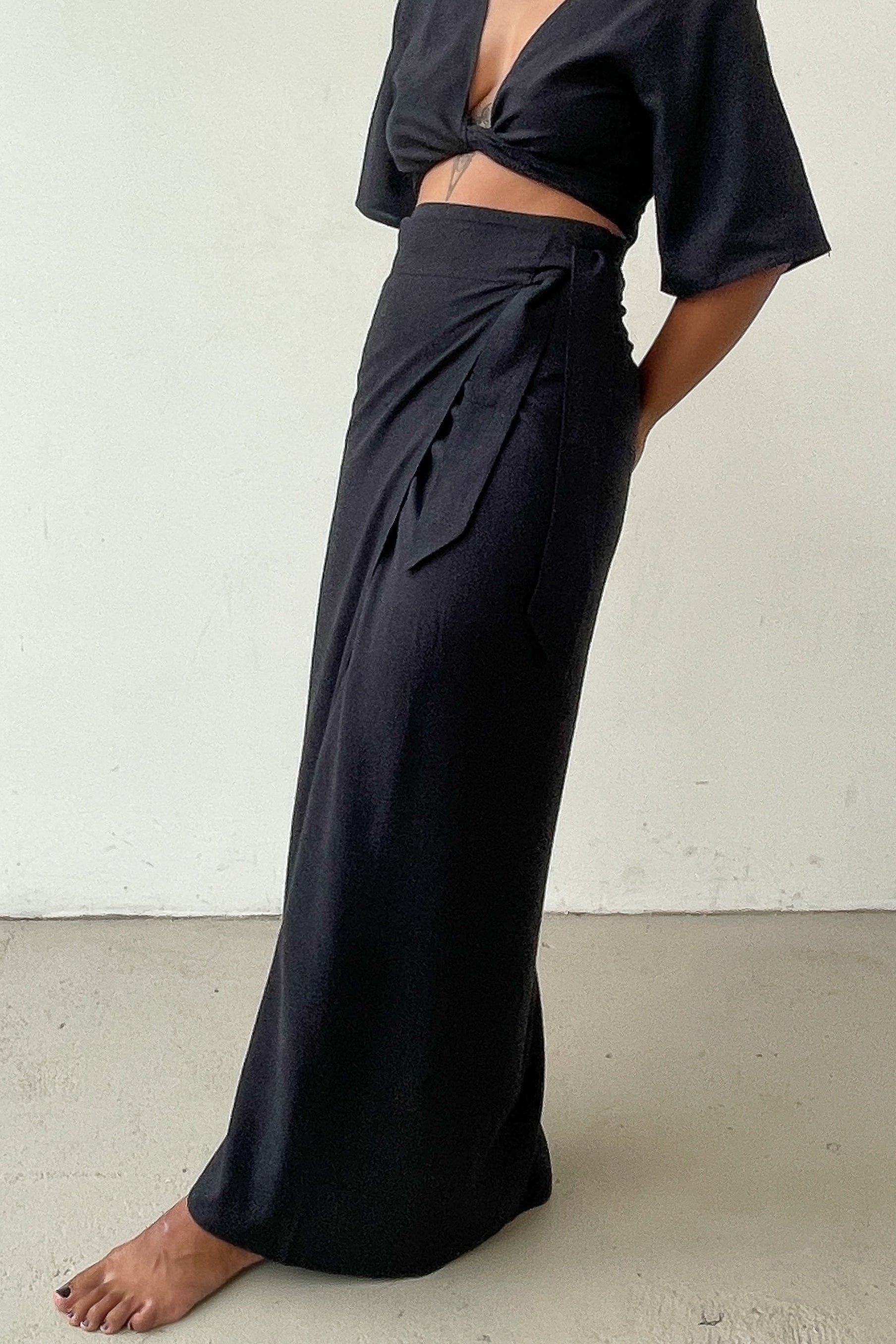 ultimate maxi skirt | black