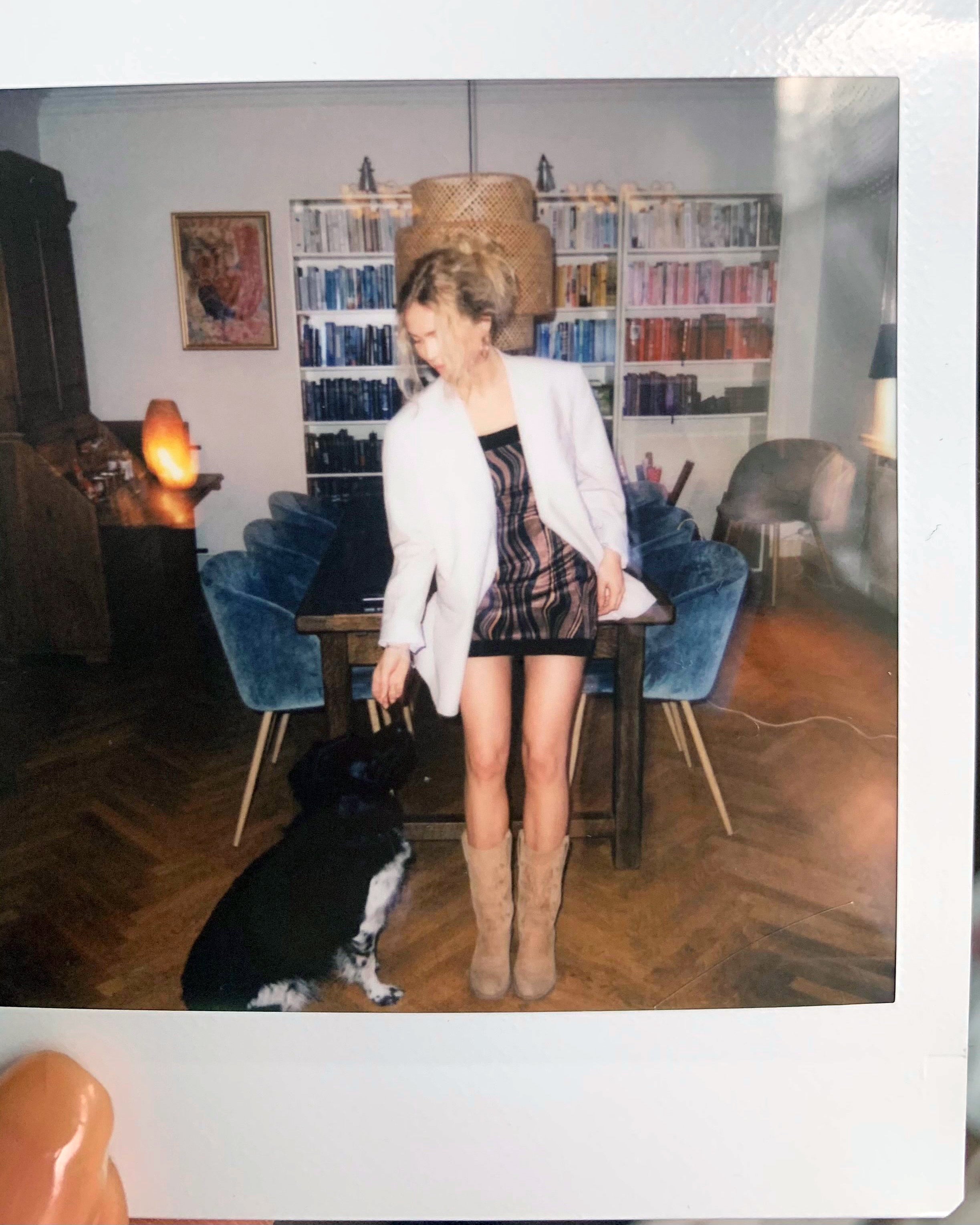 velvet mini dress