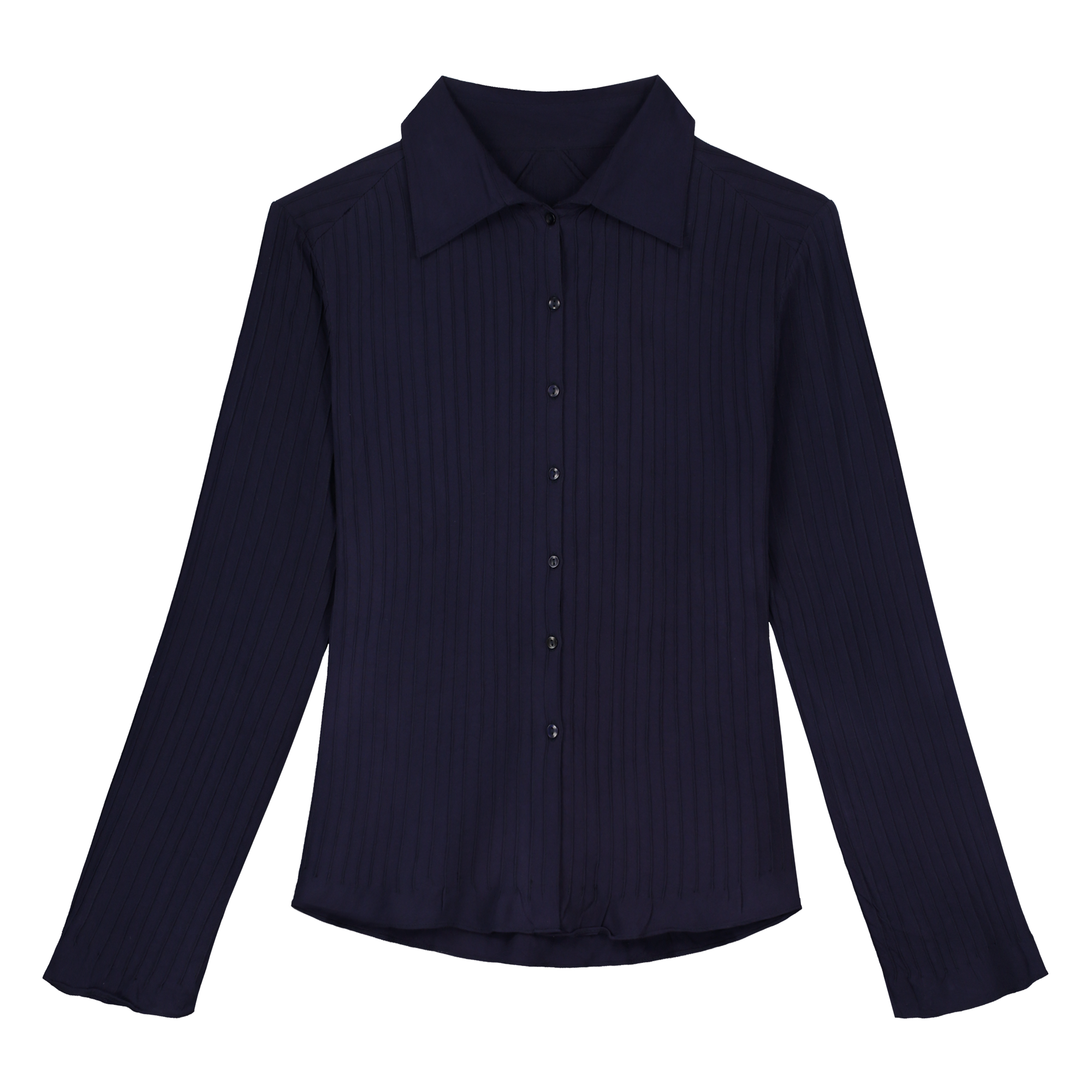 pintuck blouse - eclipse