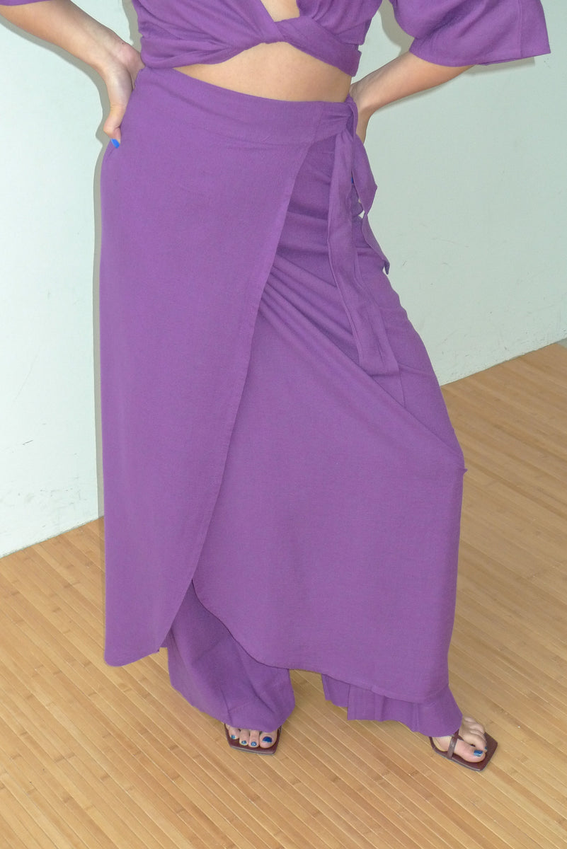 Ultimate Maxi Skirt | Ultra Violet