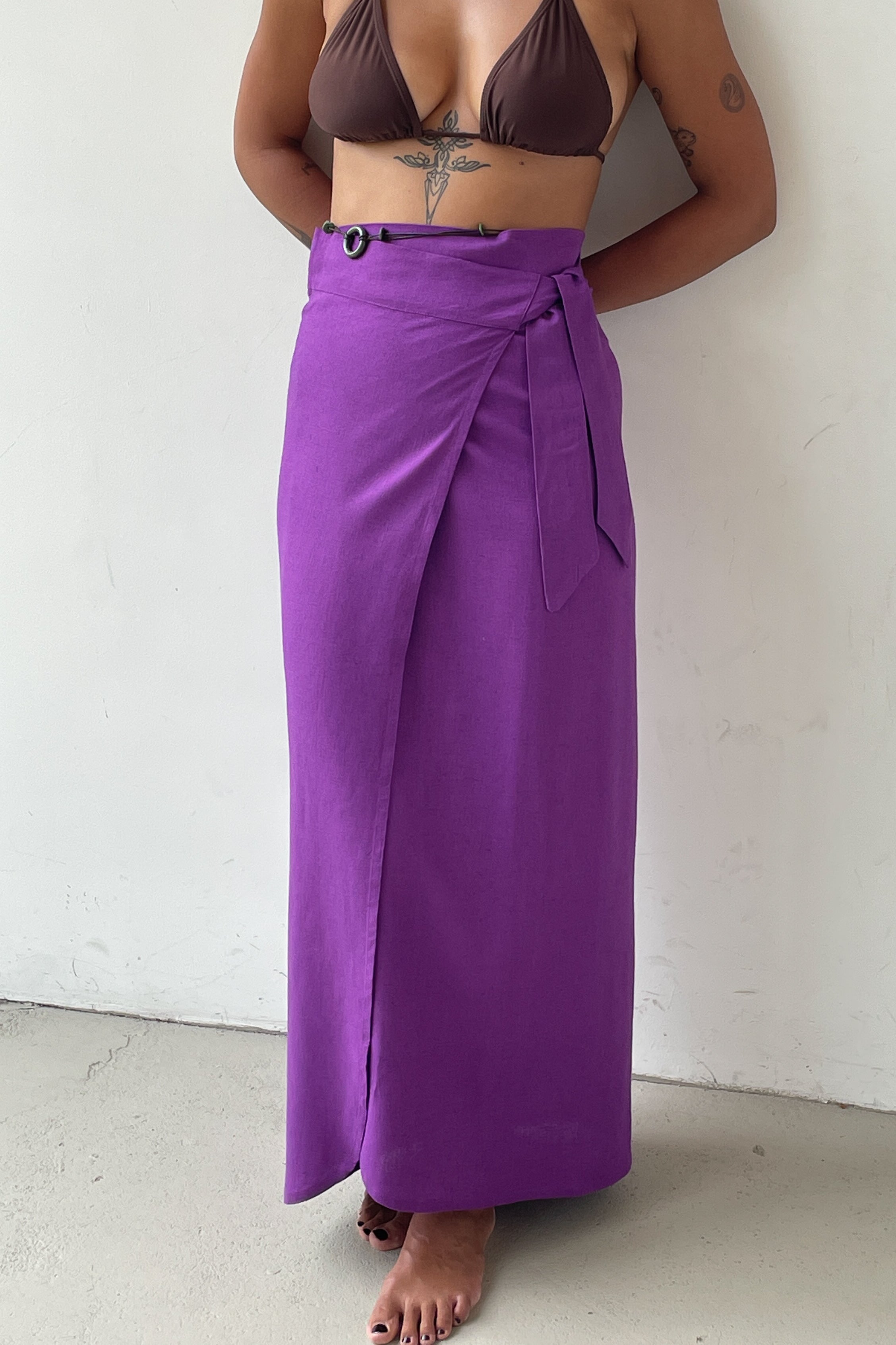 Ultimate Maxi Skirt | Ultra Violet